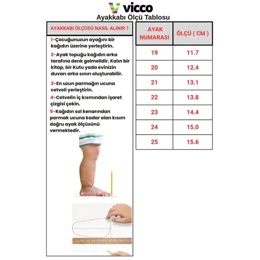 Vicco Color Panduf İlk Adım Bej - 5