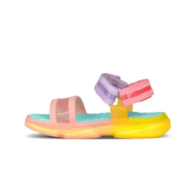 Vicco Flora Kız Çocuk Sandaleti Phylon Pudra - 7