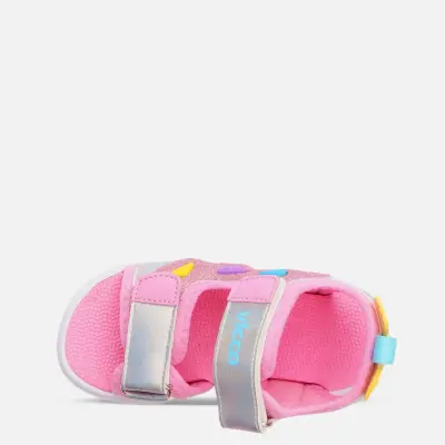 Vicco Hilda Kız Bebek Işıklı Sandalet Phylon Pembe - 4