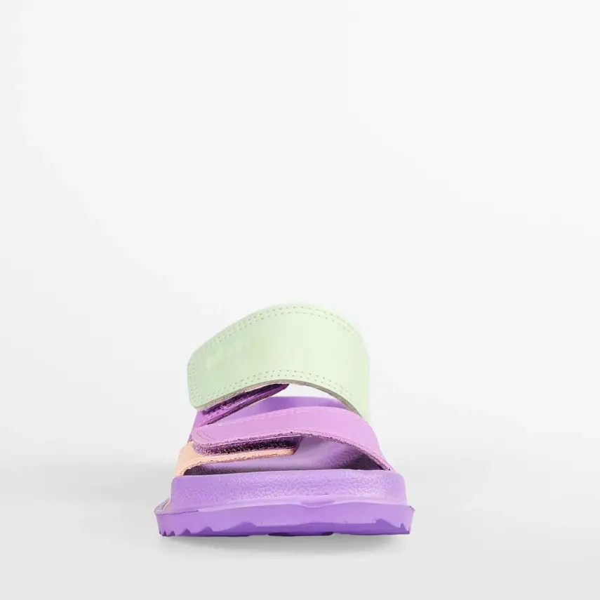 Vicco Krixi Kız Çocuk Sandalet Patik Phylon Lila - 5