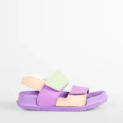 Vicco Krixi Kız Çocuk Sandalet Patik Phylon Lila