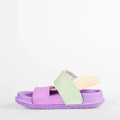 Vicco Krixi Kız Çocuk Sandalet Patik Phylon Lila - 9