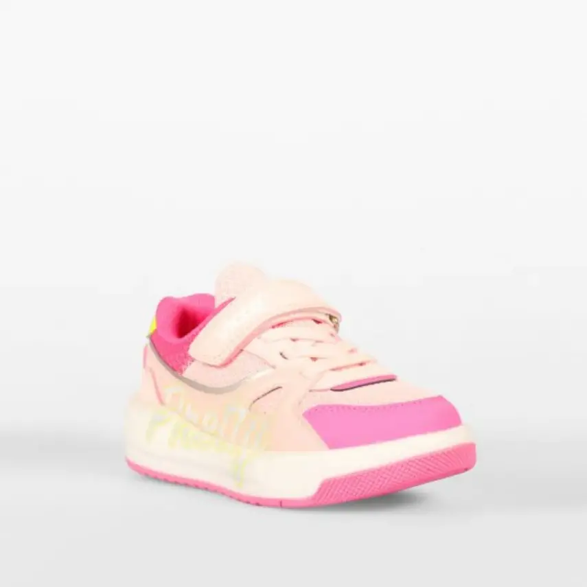 Vicco Pretty Kız Çocuk Işıklı Spor Ayakkabı Patik Phylon Pudra - 4