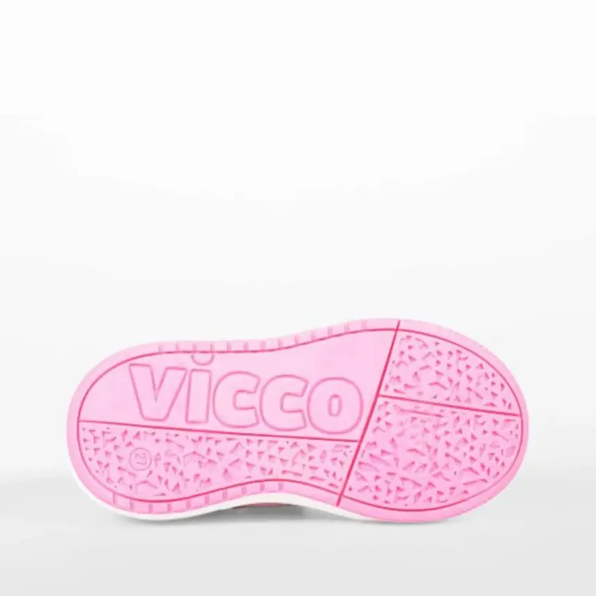 Vicco Pretty Kız Çocuk Işıklı Spor Ayakkabı Patik Phylon Pudra - 6