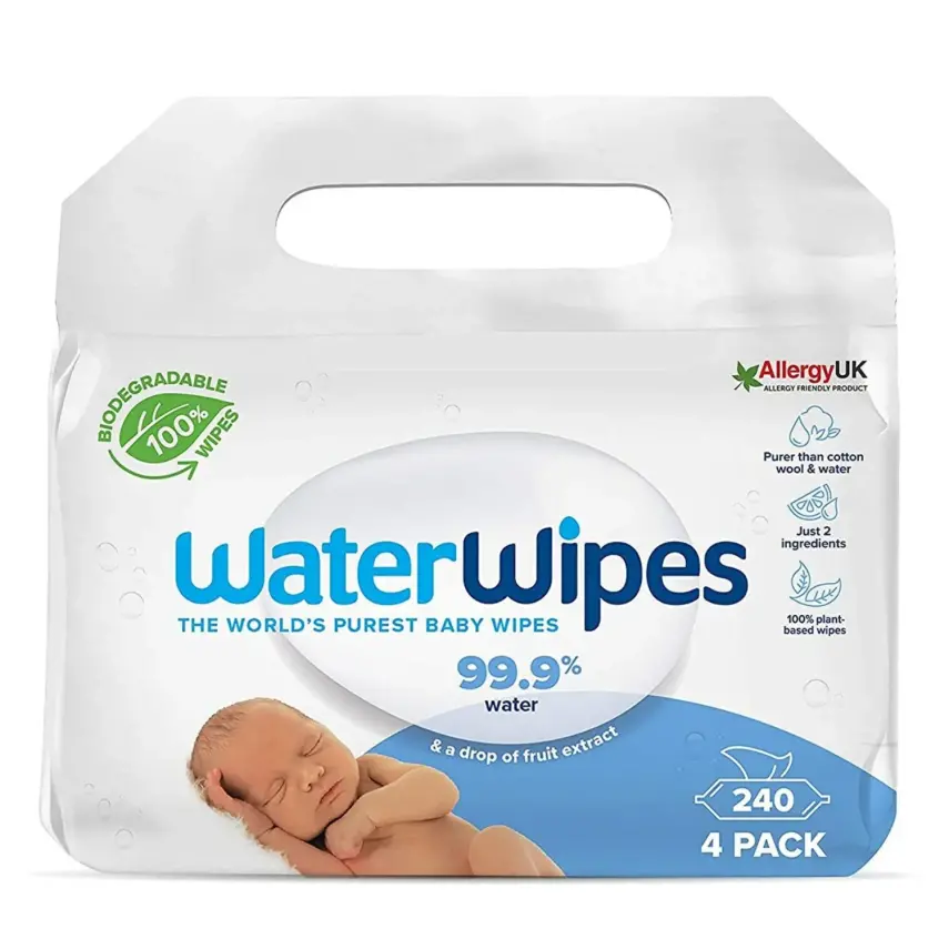 WaterWipes Bio Islak Mendil 4x60lı - 2