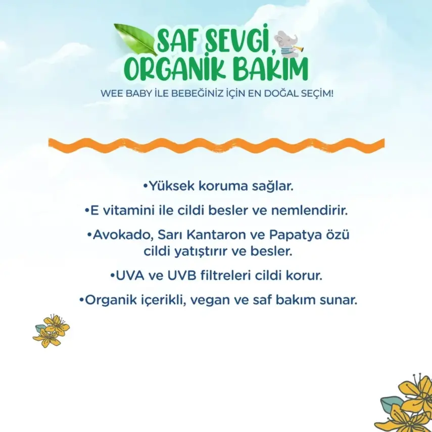 Wee Baby Bebek Güneş Kremi 75 ml - 3