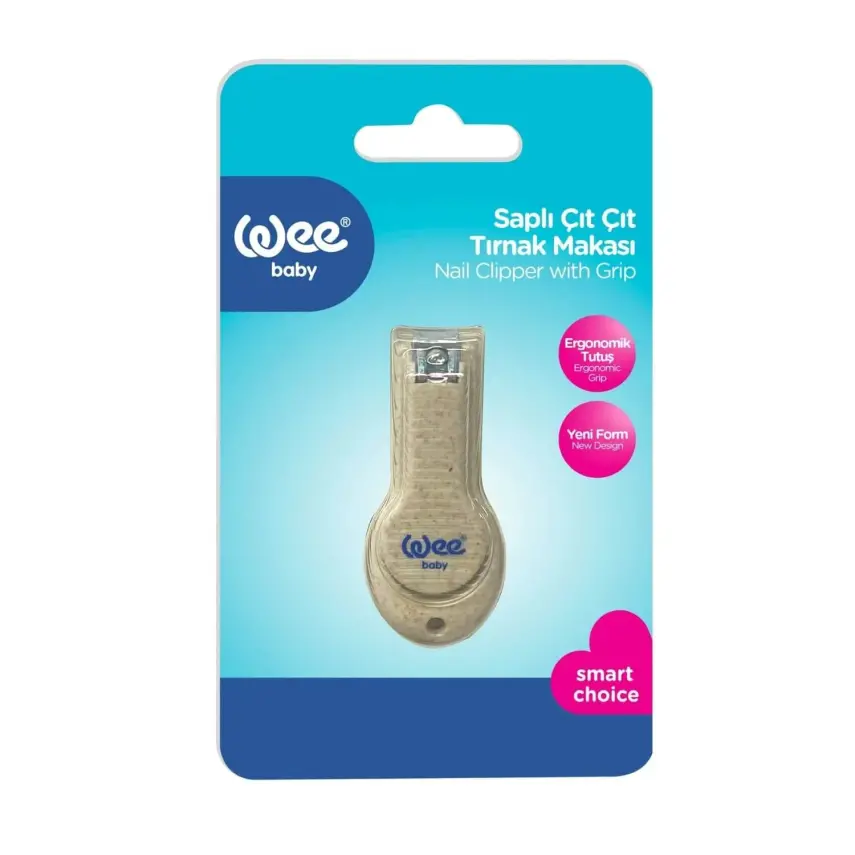 Wee Baby Bebek Saplı Çıt Çıt Tırnak Makası - Yeni - 6