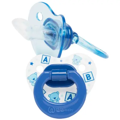 Wee Baby Damaklı Emzik 2li 18+ Ay - 2