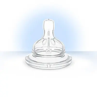 Wee Baby Geniş Ağızlı Yuvarlak Uçlu Silikon Biberon Emziği 0+ Ay - 3