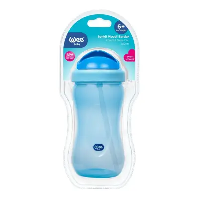 Wee Baby Renkli Pipetli Bardak - 2
