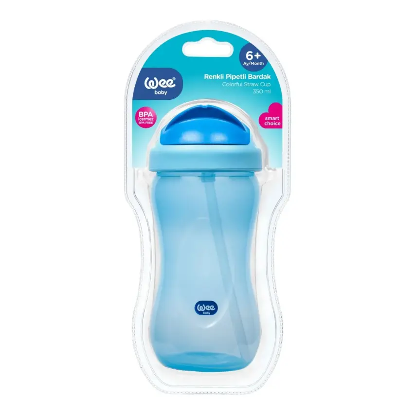 Wee Baby Renkli Pipetli Bardak - 2