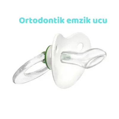 Wee Baby Şeffaf Desenli Damaklı Silikon Emzik 0+ Ay - 9