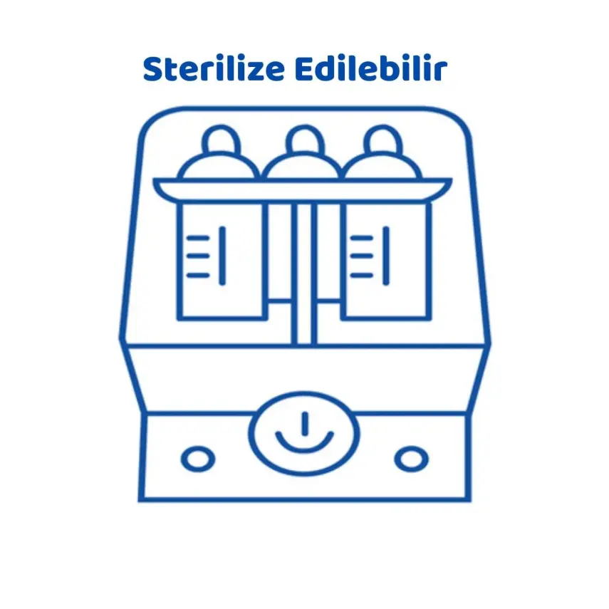 Wee Baby Şeffaf Desenli Damaklı Silikon Emzik 6+ Ay - 8