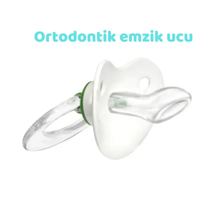 Wee Baby Şeffaf Desenli Damaklı Silikon Emzik 6+ Ay - 6