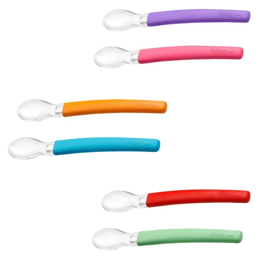 Wee Baby Silikon Uçlu Mama Kaşığı - 4