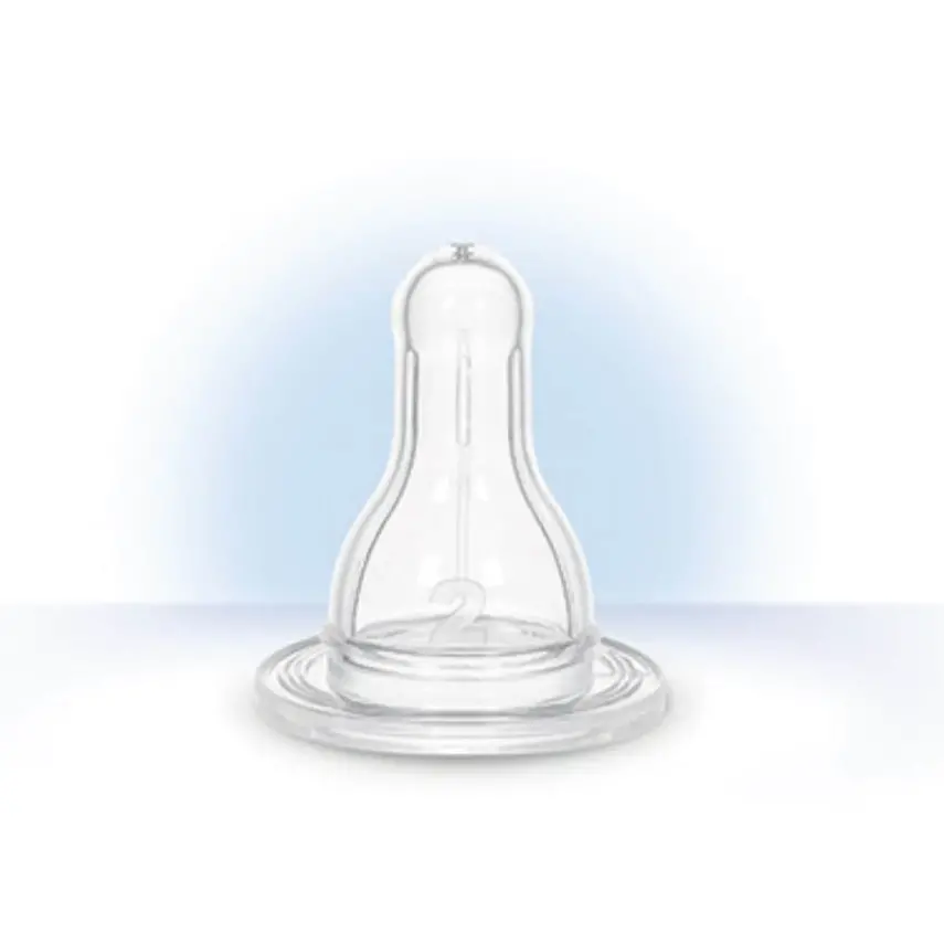 Wee Baby Yuvarlak Uçlu Silikon Biberon Emziği 6+ Ay - 3