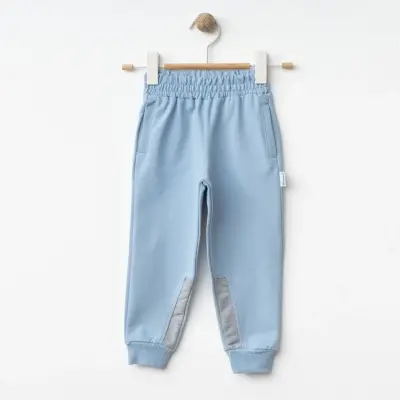 Winimo Kız Çocuk Eşofman Altı Fleto Cepli Mavi 