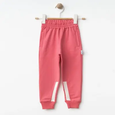 Winimo Kız Çocuk Eşofman Altı Fleto Cepli Pembe 