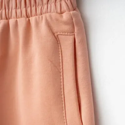 Winimo Kız Çocuk Eşofman Altı Fleto Cepli Pudra - 4