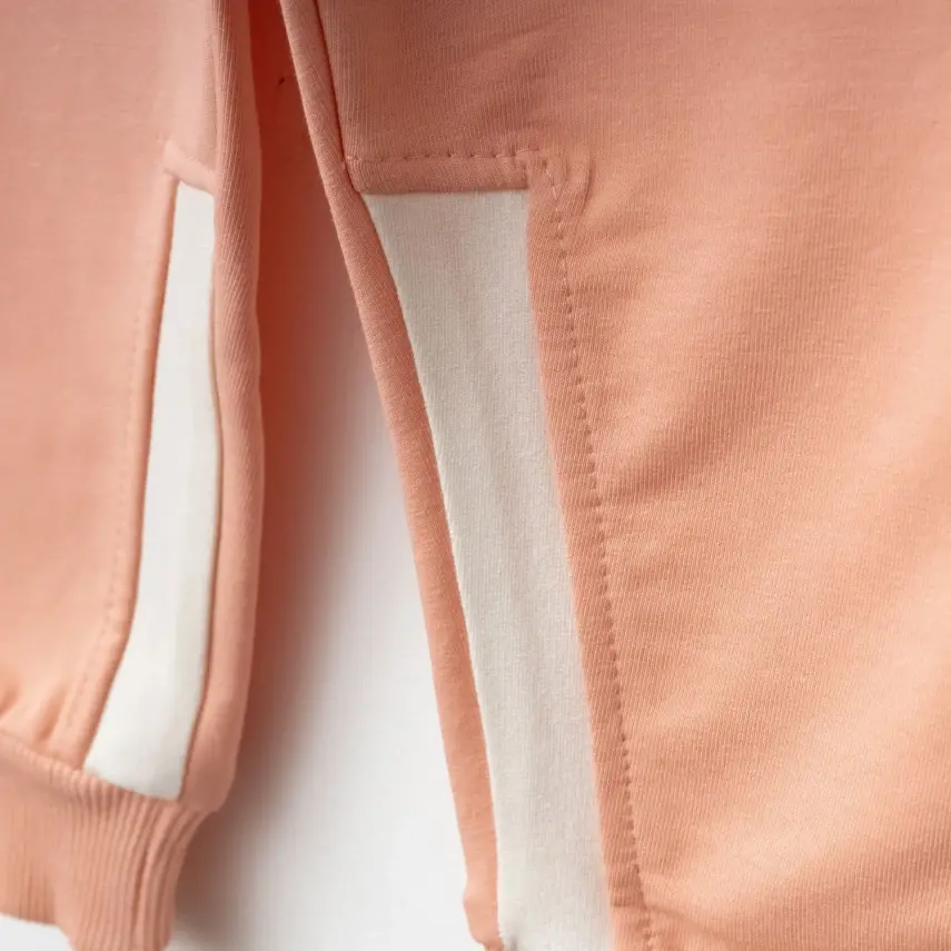 Winimo Kız Çocuk Eşofman Altı Fleto Cepli Pudra - 5