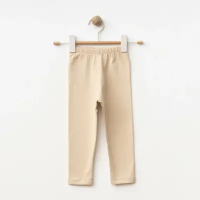 Winimo Kız Çocuk Tayt Basic Bej - 5