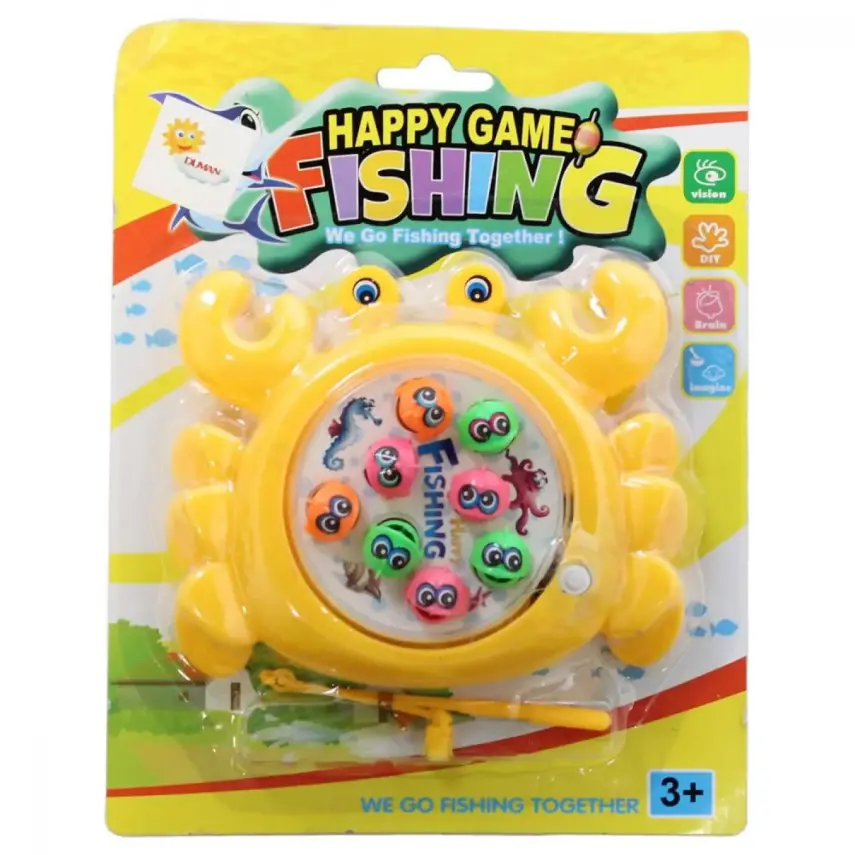 Yengeç Balık Oyunu Kurmalı Kartela - 1