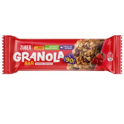 Züber Granola Bar Orman Meyveli 25gr (1)