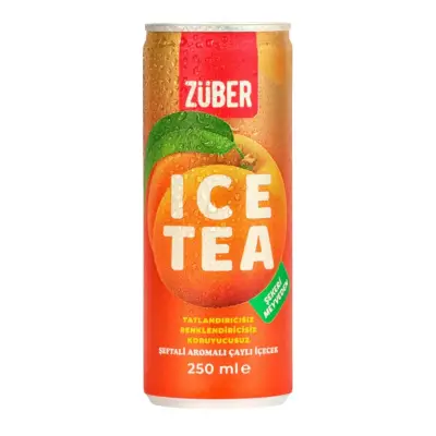 Züber Ice Tea Şeftali Aromalı 250ml 