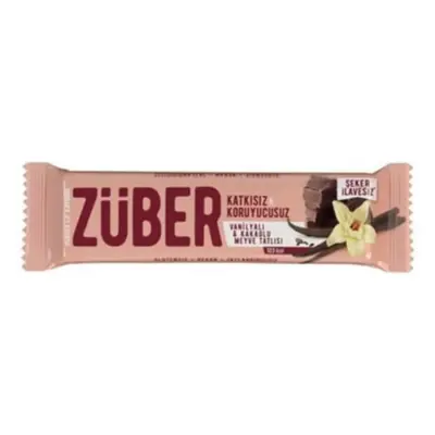 Züber Vanilya Ve Kakaolu Meyve Bar 40gr