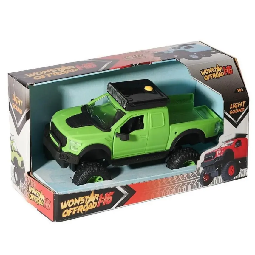 Zuzu Toys Wonster Arazi Aracı 1:16 Sesli Işıklı - 3